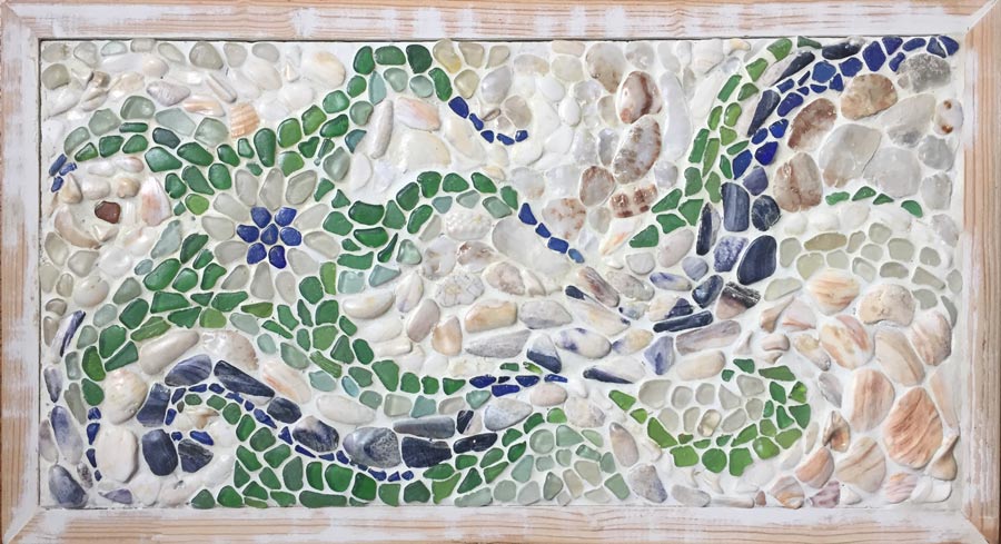 Beach Glass Mosaic